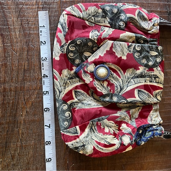 Beautiful Crafted From Mens Ties! Velcro Closure and an Interior Pocket - Picture 5 of 7